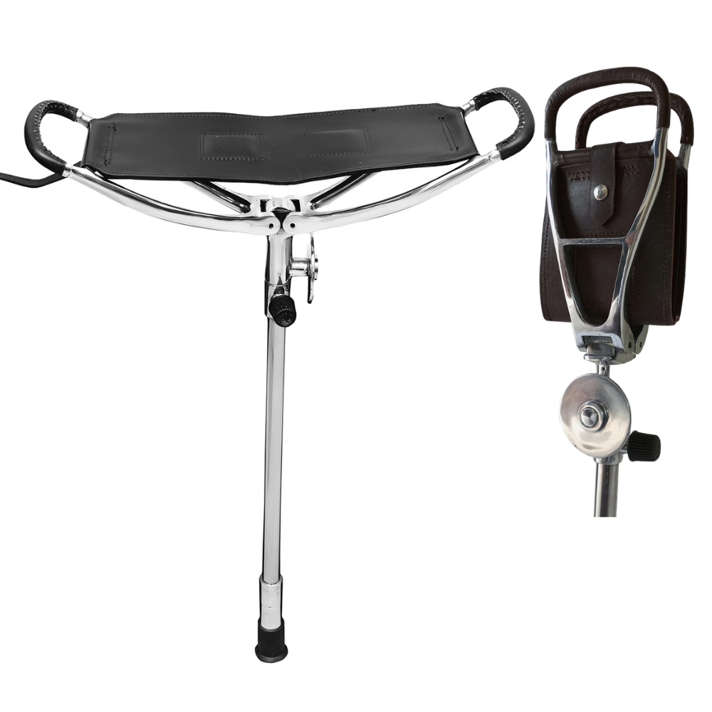 walking stick seat open and close view